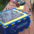 How do you use a solar power bank charger?